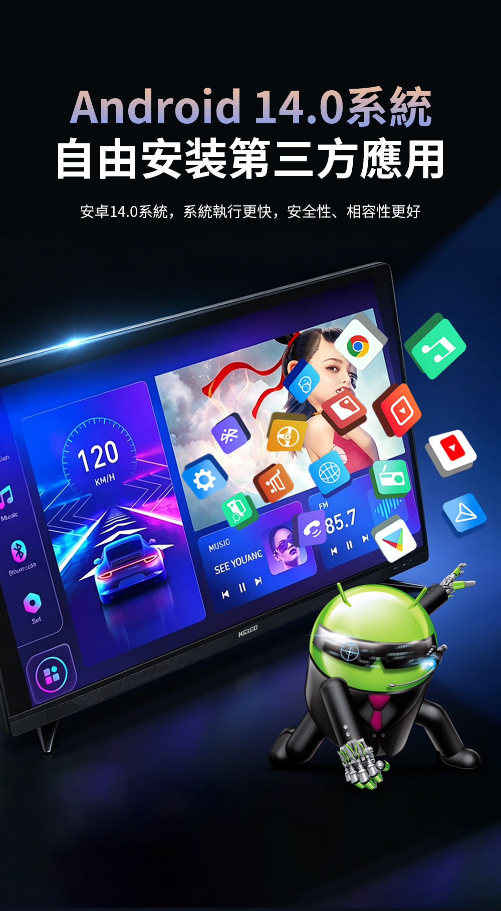DreamTV 12 Air 官方：Android 14 第三方應用