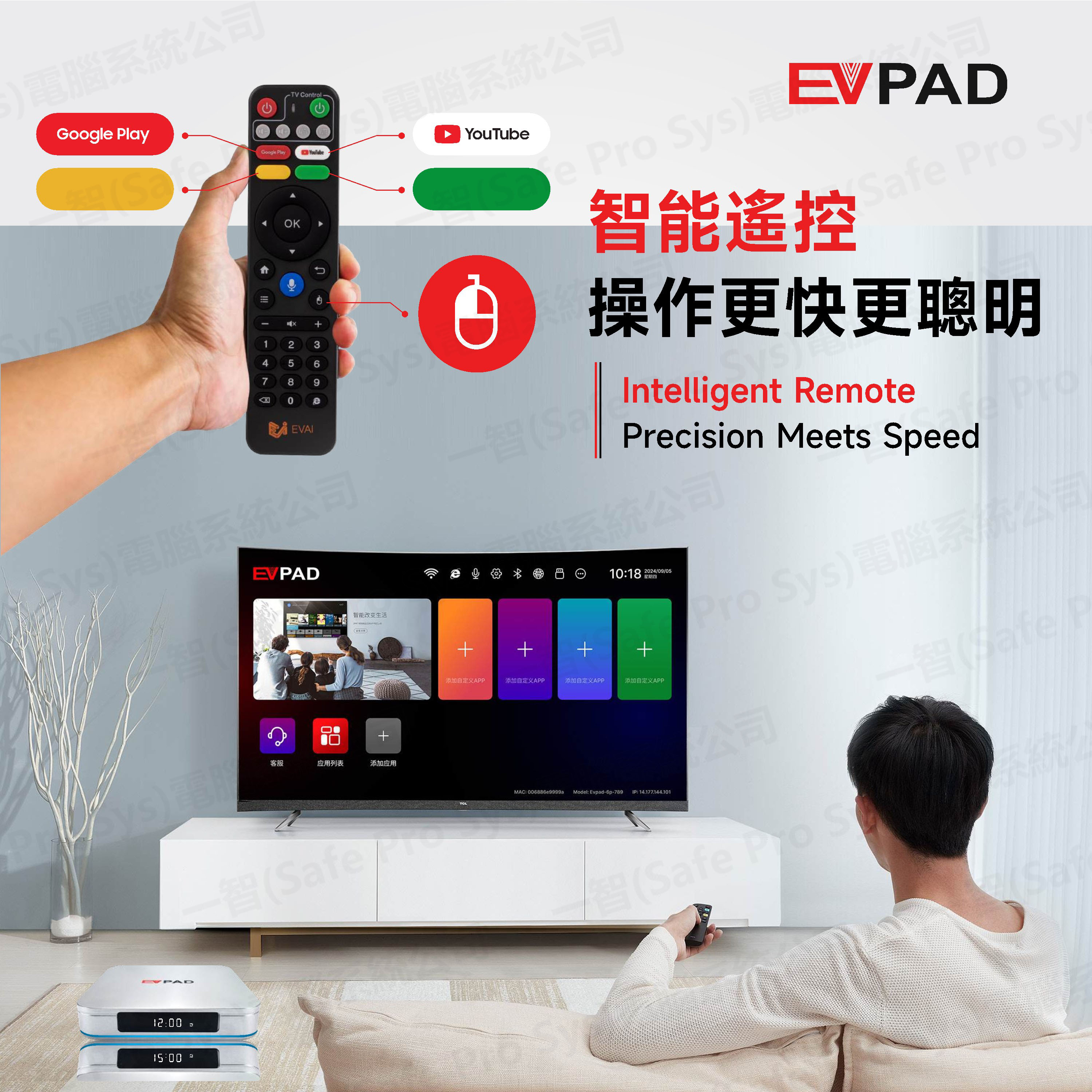 EVPAD 12P 語音版開箱實拍 - 特點與評測