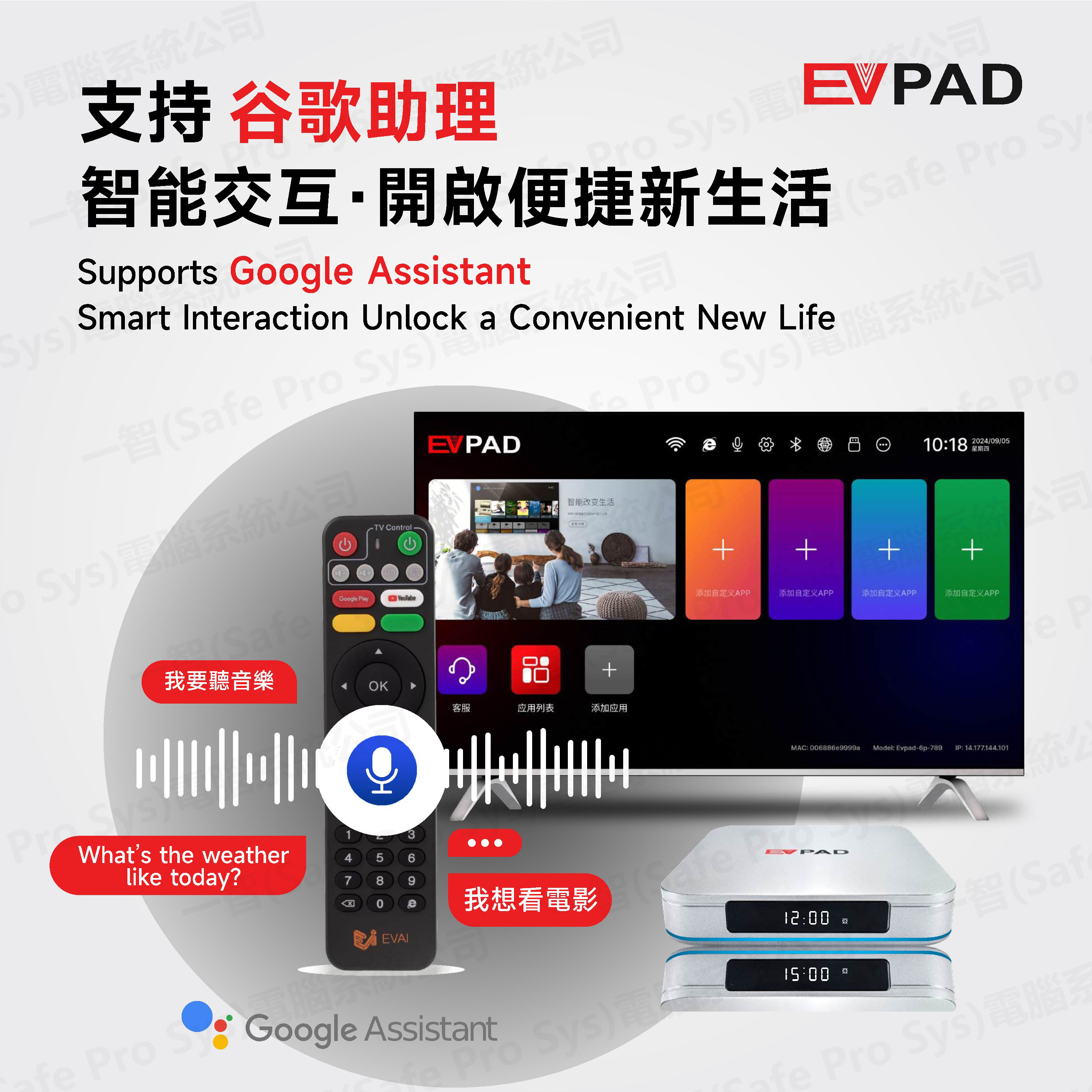 EVPAD 12P 語音版開箱實拍 - 特點與評測