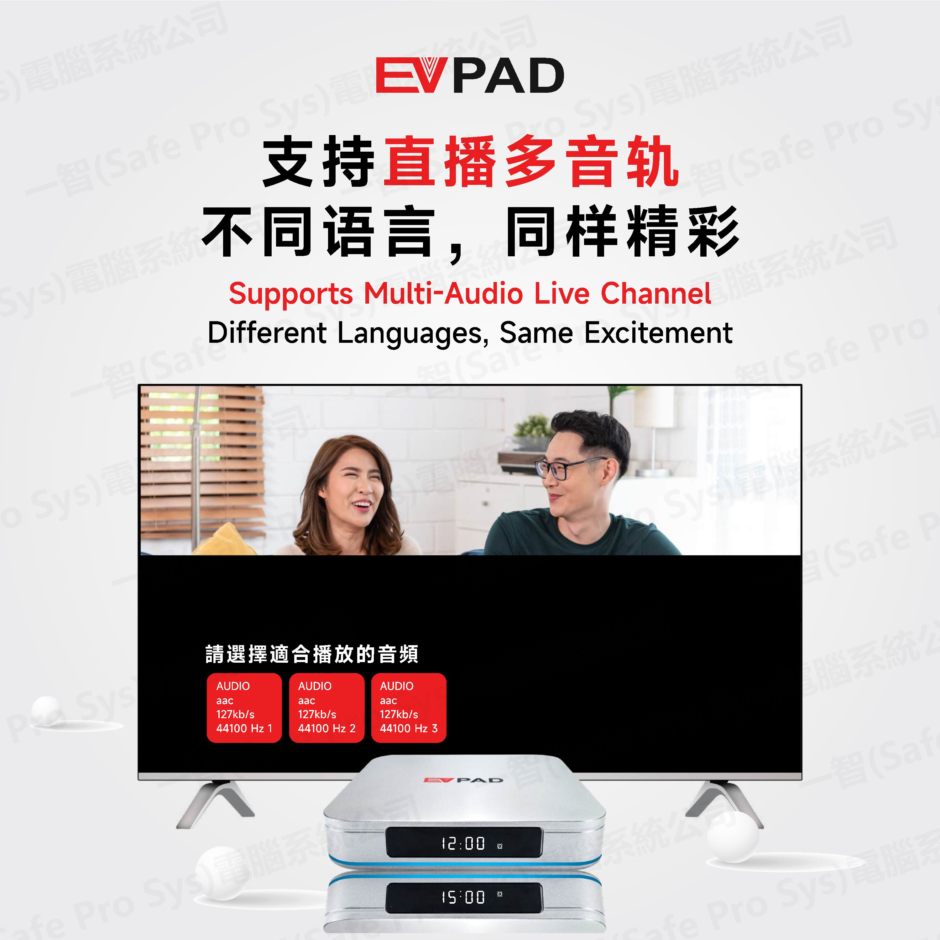 EVPAD 12P 語音版開箱實拍 - 特點與評測