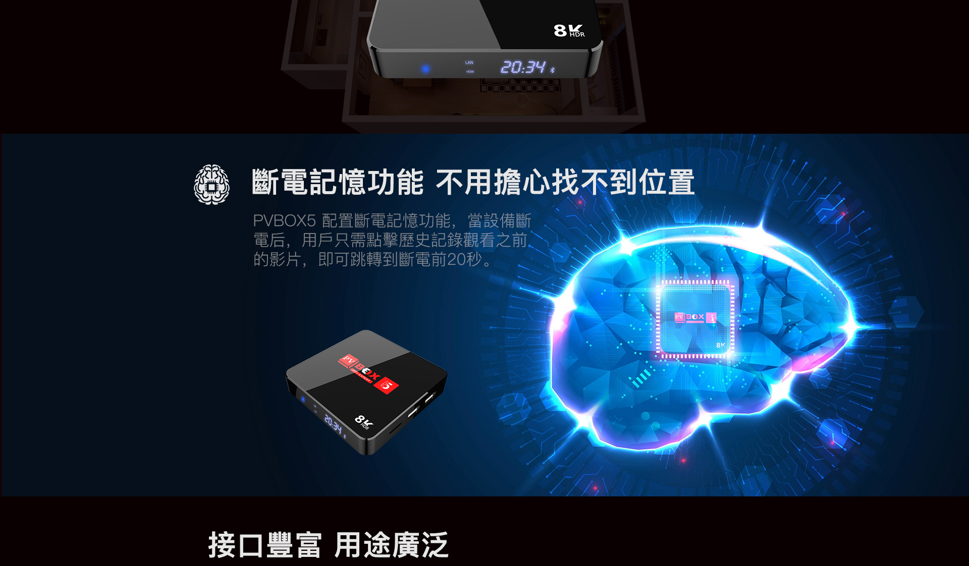 普視盒子pvbox 5代 PVBOX P5PRO