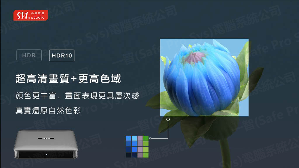 小雲 SVI15P 高清 HDR／HDR10+ 輸出