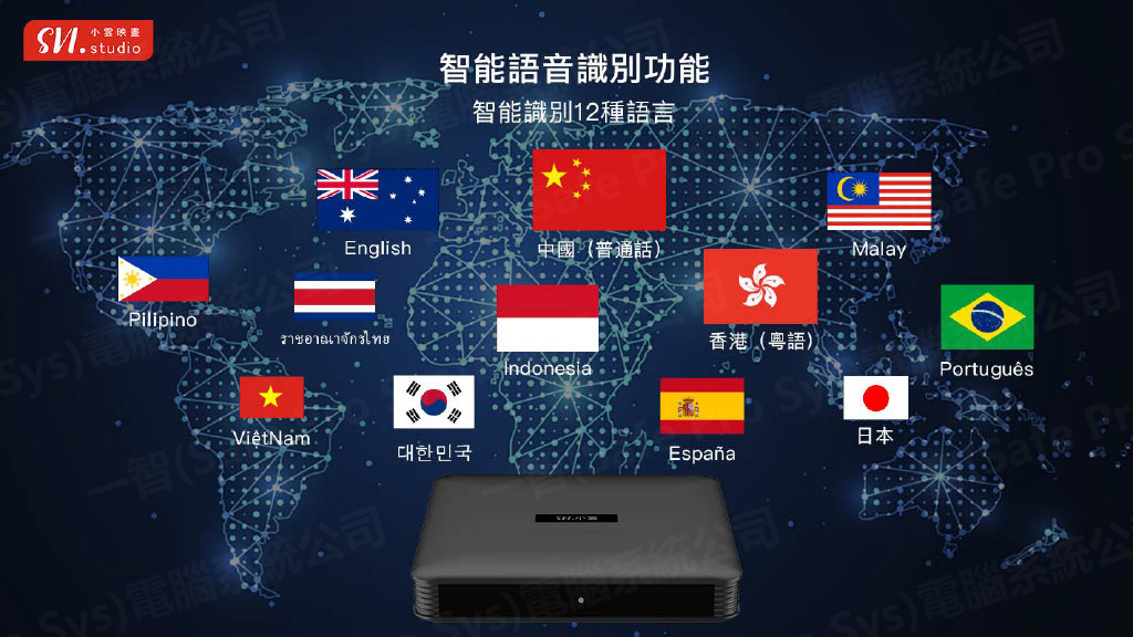 小雲 SVI15P 智能操作介面示意